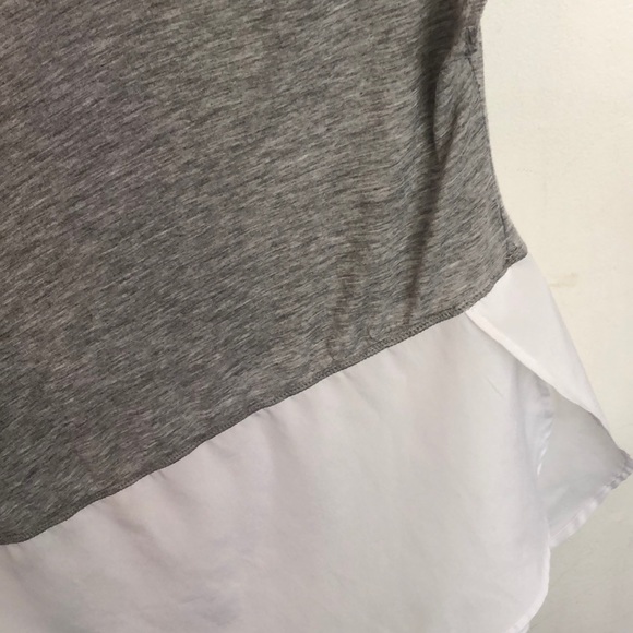 Dolman sleeve two-tone T-shirt - Picture 3 of 3